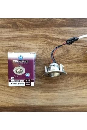 3 Watt Krom Kasa 3 Renk ( Beyaz Işık,gün Işığı,ara Renk ) Yanan Dana Gözü Led Spot P829S7687