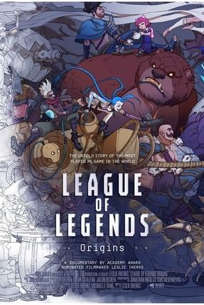 League Of Legends Origins (2019) 70 Cm X 100 Cm Afiş – Poster Baltımore TRNDYLPOSTER07080