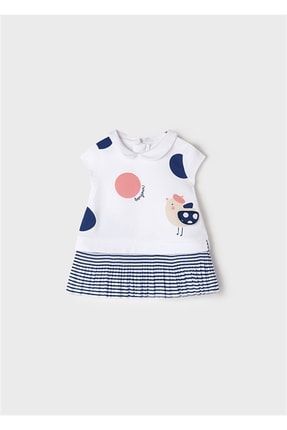 Kız Bebek Elbise 01875-B-W