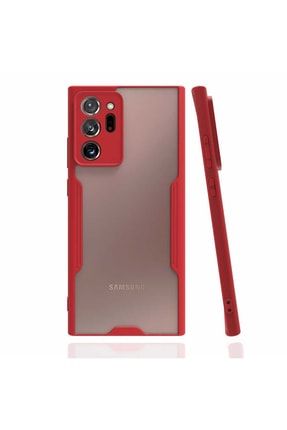 Samsung Galaxy Note 20 Ultra Uyumlu Ultra Ince Kamera Korumalı Arkası Mat Silikon Kılıf Parfe+Galaxy+Note+20+Ultra