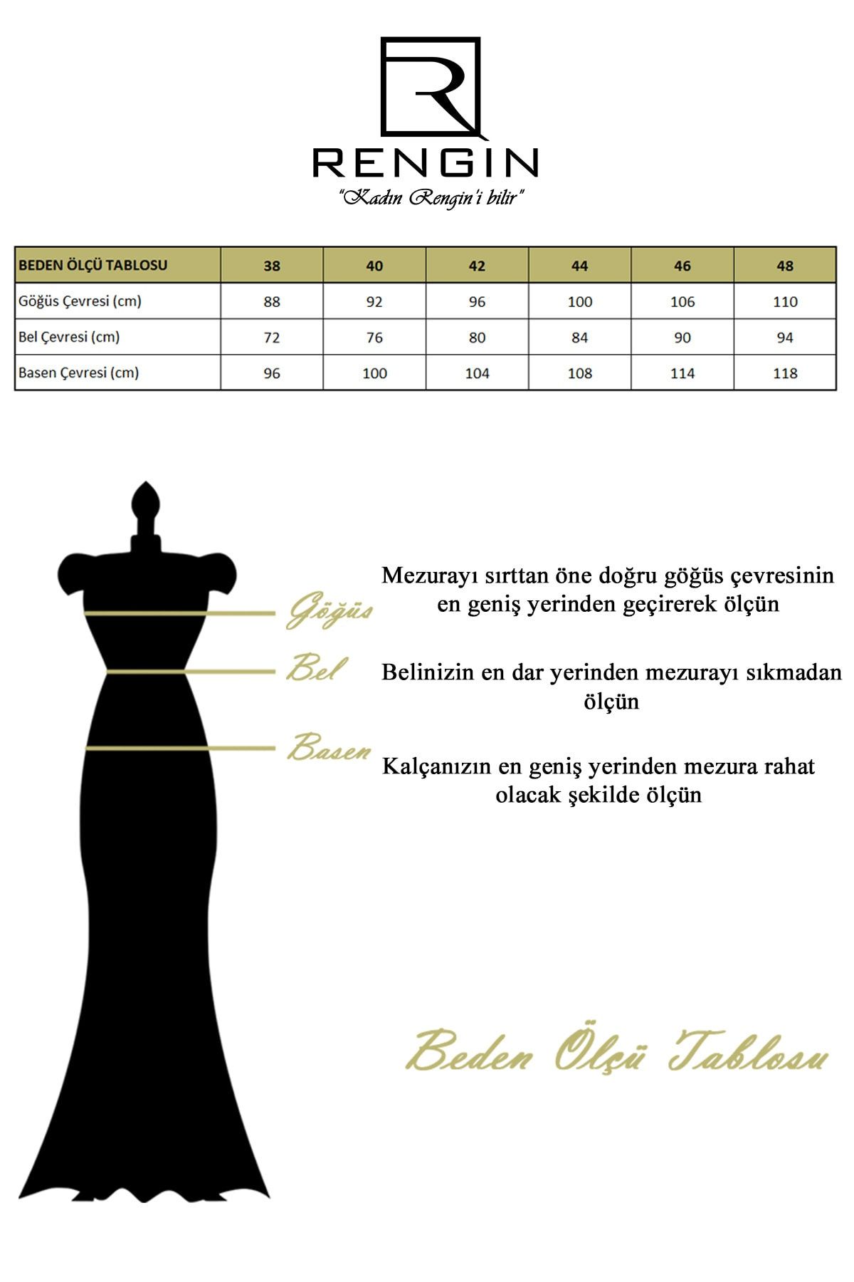 RENGIN-Jumpsuit with Stone Stripes on the Edges 4