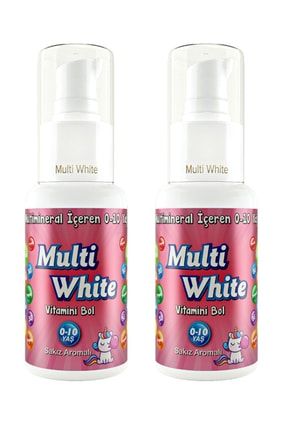 0-10 Yaş Multivitamin Multimineral Içeren Natural Sakız Aromalı Çocuk Diş Macunu 50 Ml 2 Adet Mlt5