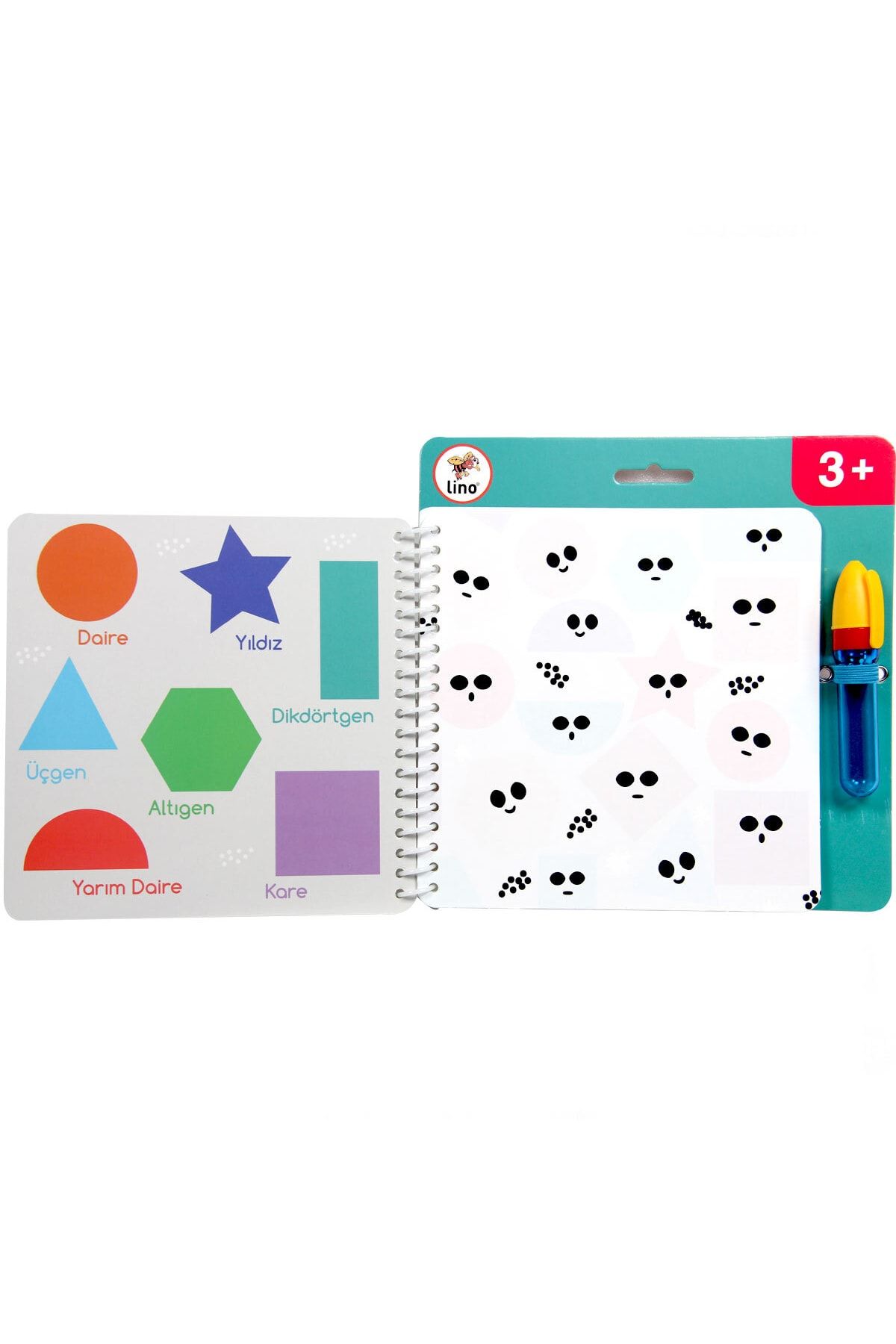 Aqua Magic Book Eğlenelim, Öğrenelim (SİHİRLİ BOYAMA KİTABI) Tfl-1004
