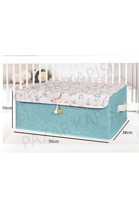 Baby Çok Amaçlı Kapaklı Kutu Düzenleyici Baza Boy Mavi szh-baza-m771