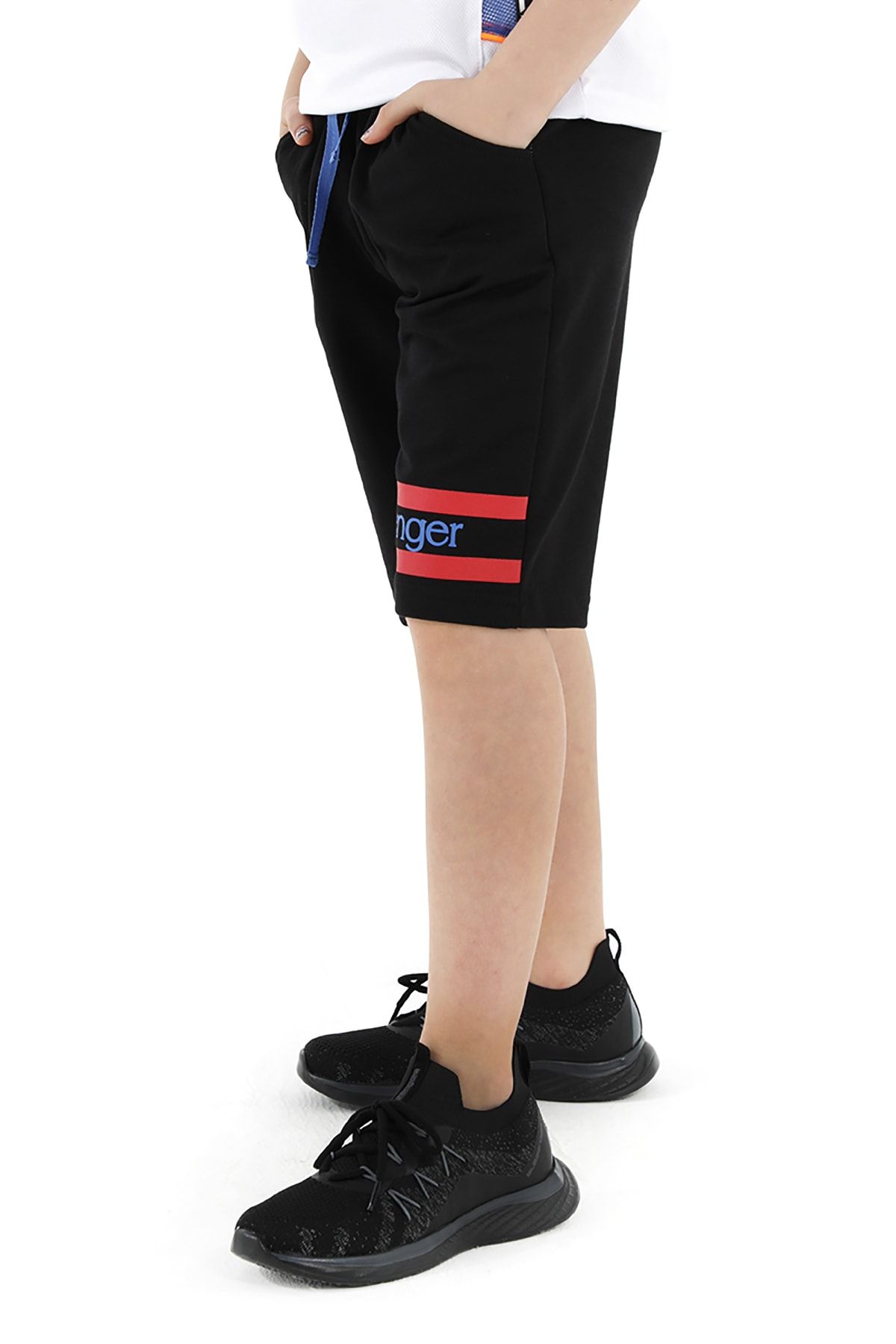 Slazenger Shorts Schwarz Mittlerer Bund