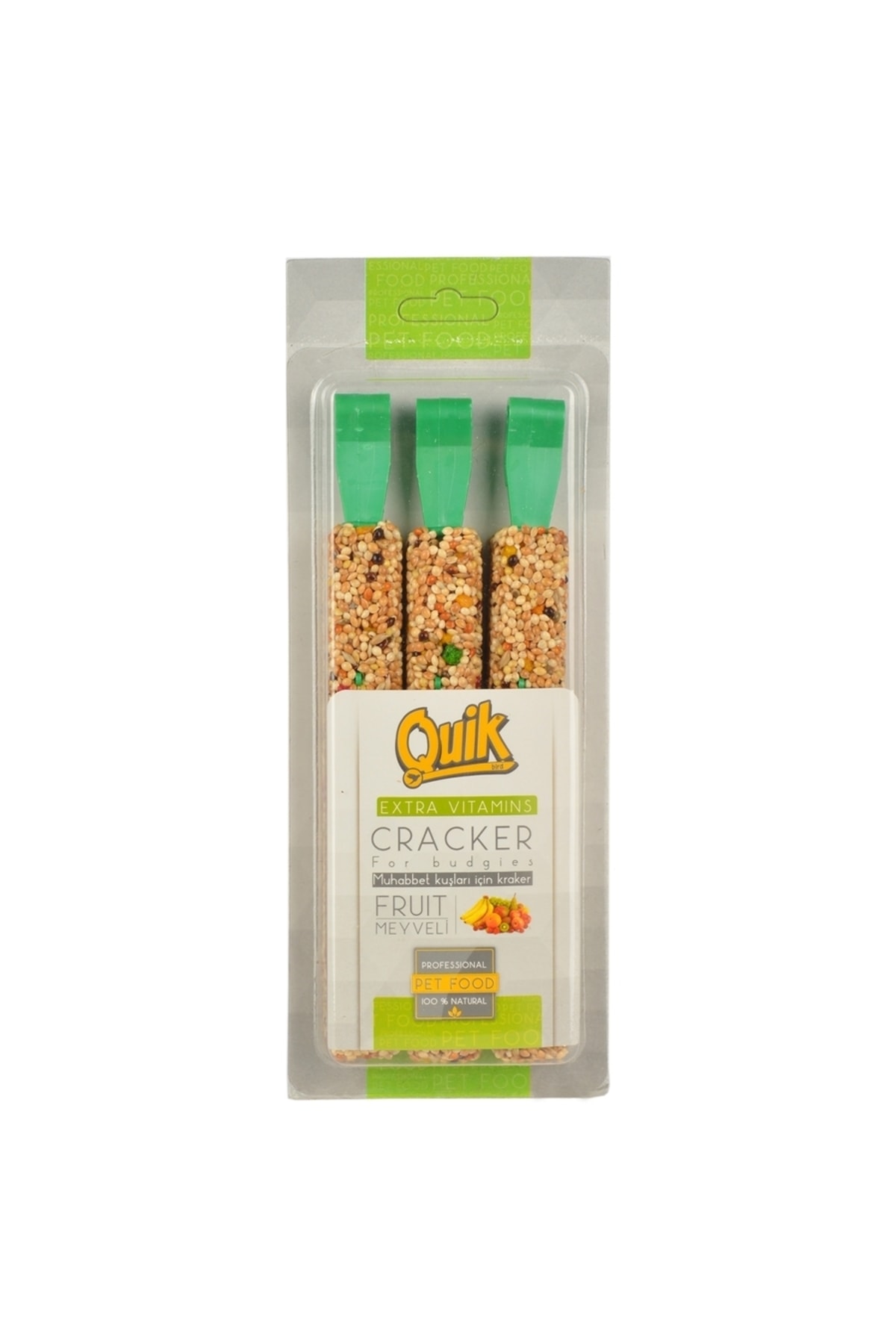 gclshop Quik Meyveli Muhabbet Krakeri 3’lü 1 Paket