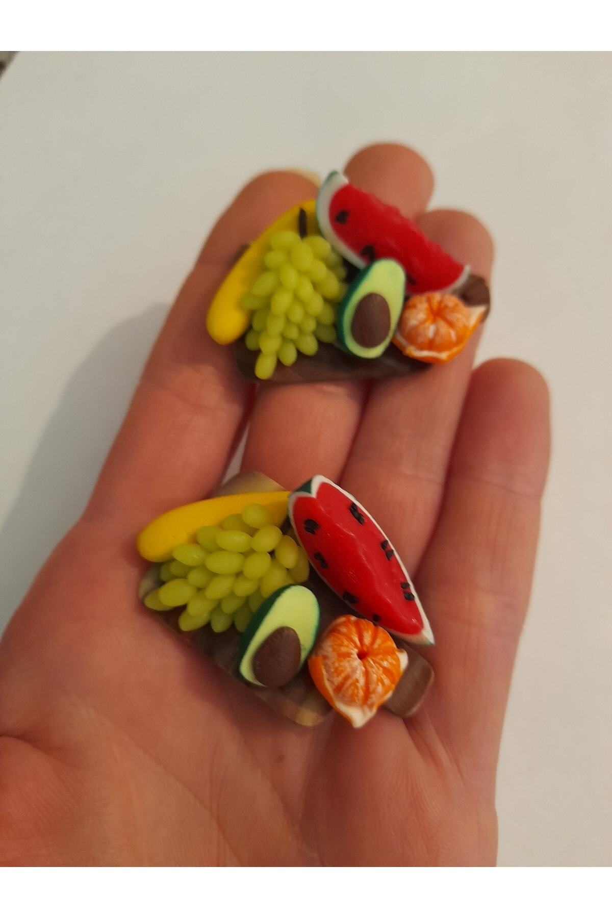 SYLVANIAN FAMILIES El Yapimi Fimo Miniature Meyveli Tahta 1 Adet Fiyat