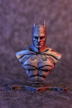 Batman Figürü 10 Cm - Yarasa Tabanlı Batman Büstü grcbtmnyarasaalt