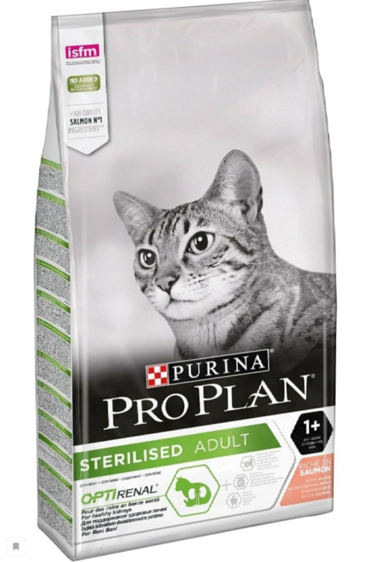 Proplan Sterilised Kısırlaştırılmış Somonlu Kedi Maması 10 Kg