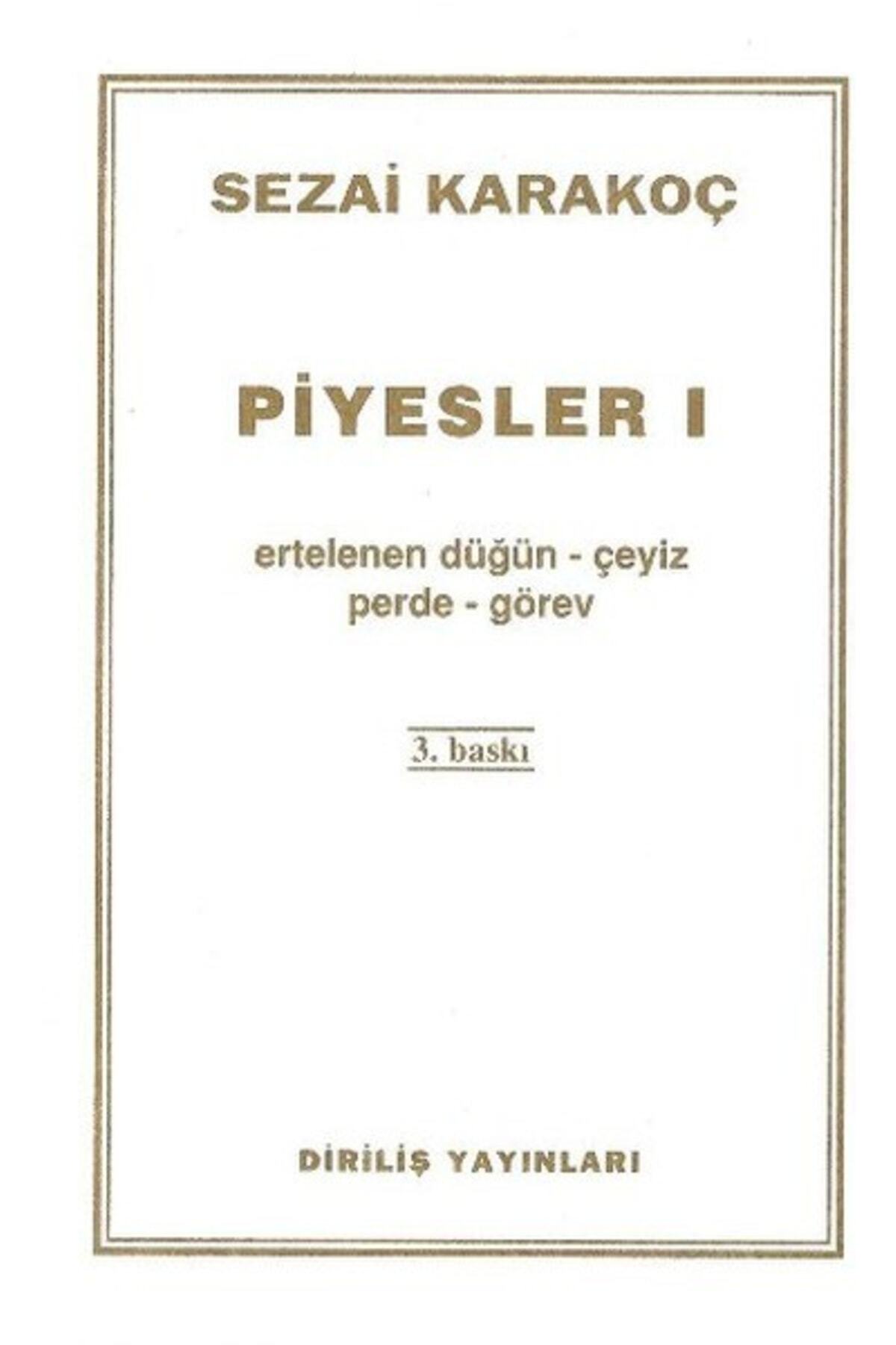 Genel Markalar Piyesler 1, Sezai Karakoç, , Piyesler 1 Kitabı, 119 Sayfa