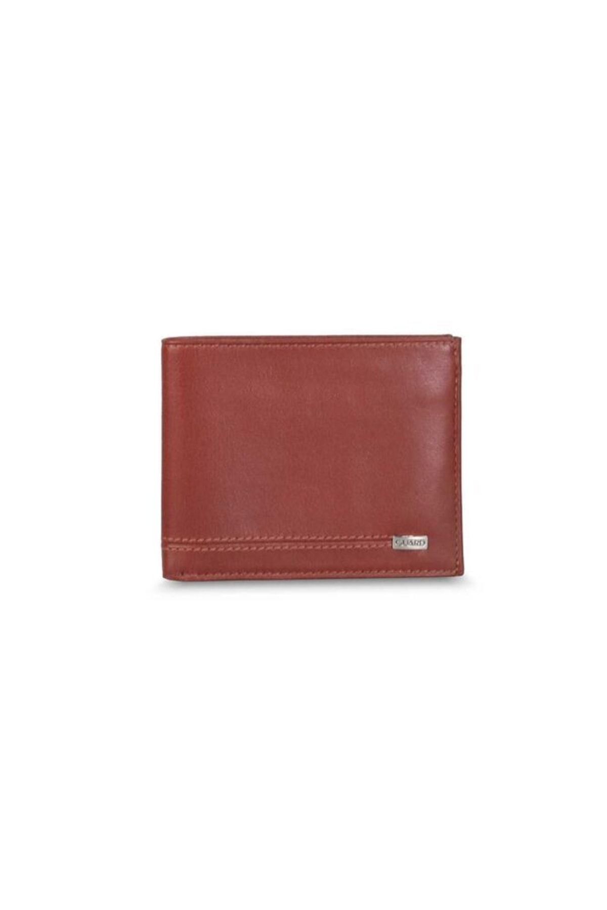 GUARD Portofel Bărbătesc Din Piele Maronie Cu Portmoneu / P9c03 Masculin - One Size