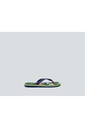 Benetton Desenli Tabanlı Flip Flop Plaj Terliği 622P8G3E0D008-902