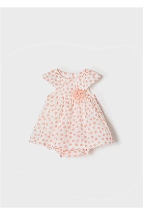 Kız Bebek Baskılı Elbise 1870-0121