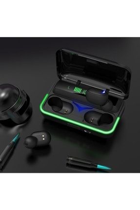 Kablosuz Bluetooth Kulaklık Renkli Işıklı Dokunmatik Bulutut 3d Ses Kalitesi Powerbank Özellikli Hzrteknoloji06E10-RGB KULAKLIK