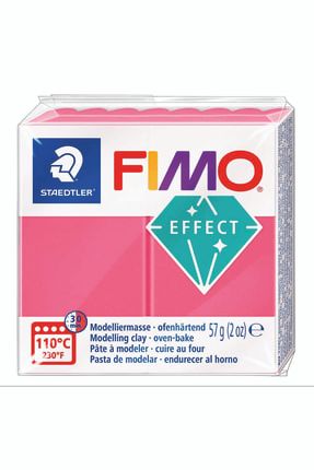 Fimo Effect Polimer Kil 57 Gr. 8020-204 Şeffaf Kırmızı TYC00469651070