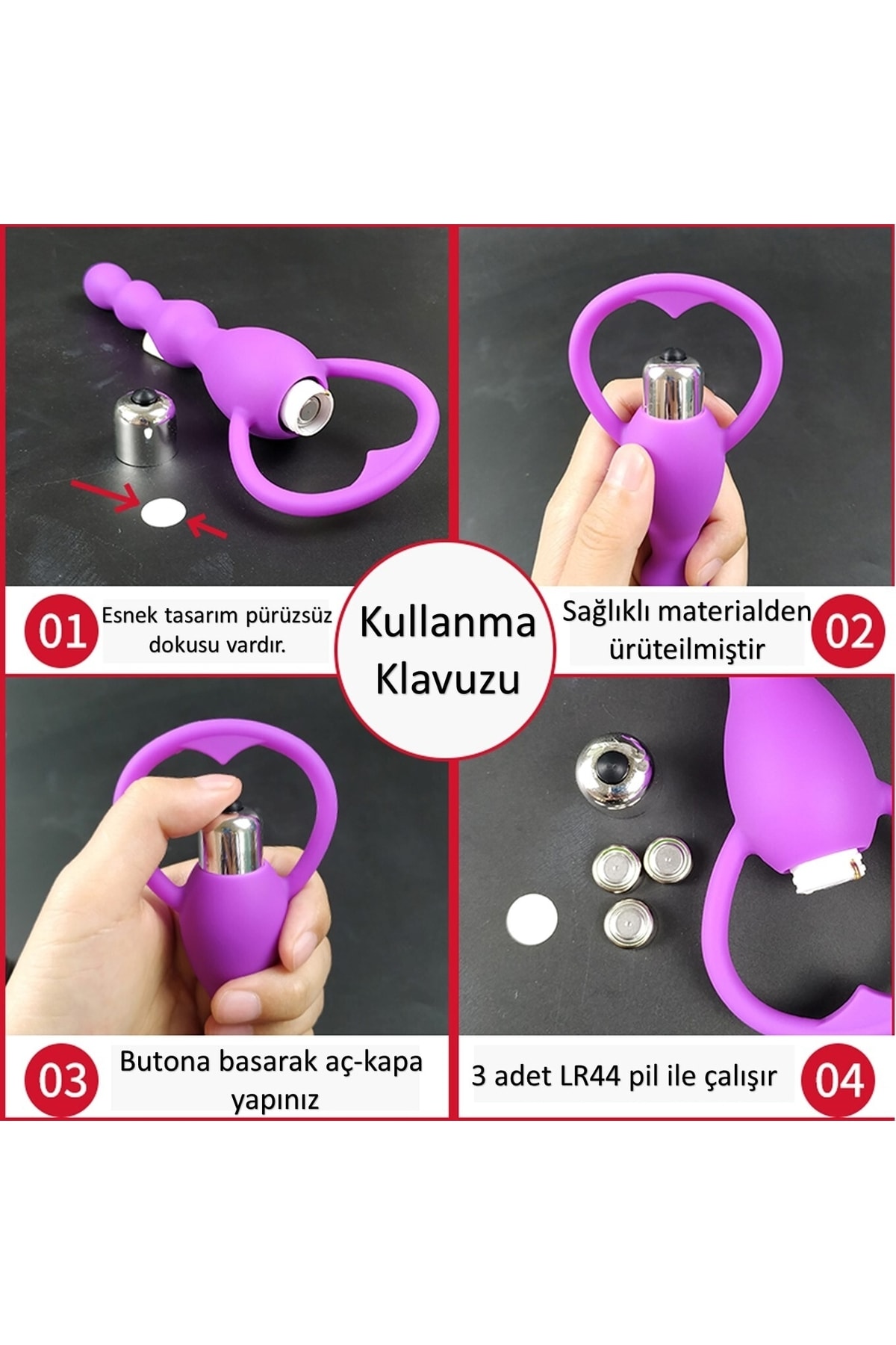 Vajinal Boğumlu Titreşimli Vibratör 4