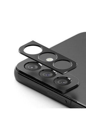 Samsung S21 Fe 5g Kamera Lens Koruma Halkası - Kapalı Tasarım Siyah 9910712023983