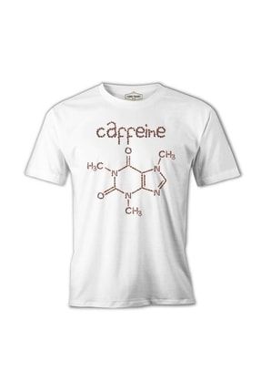Kimya - Kafein Element Beyaz Erkek Tshirt MB-1310