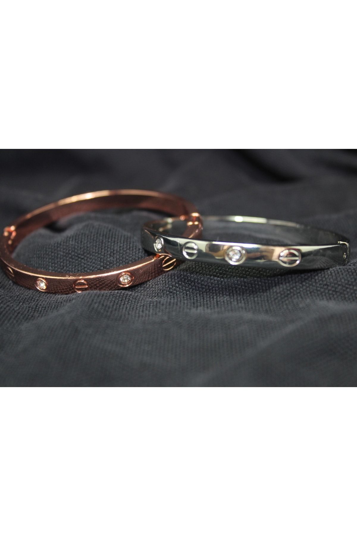 LİDYA GİFT-Wholesale Alloy Kartier Handcuffs Jewelled Bracelet 3