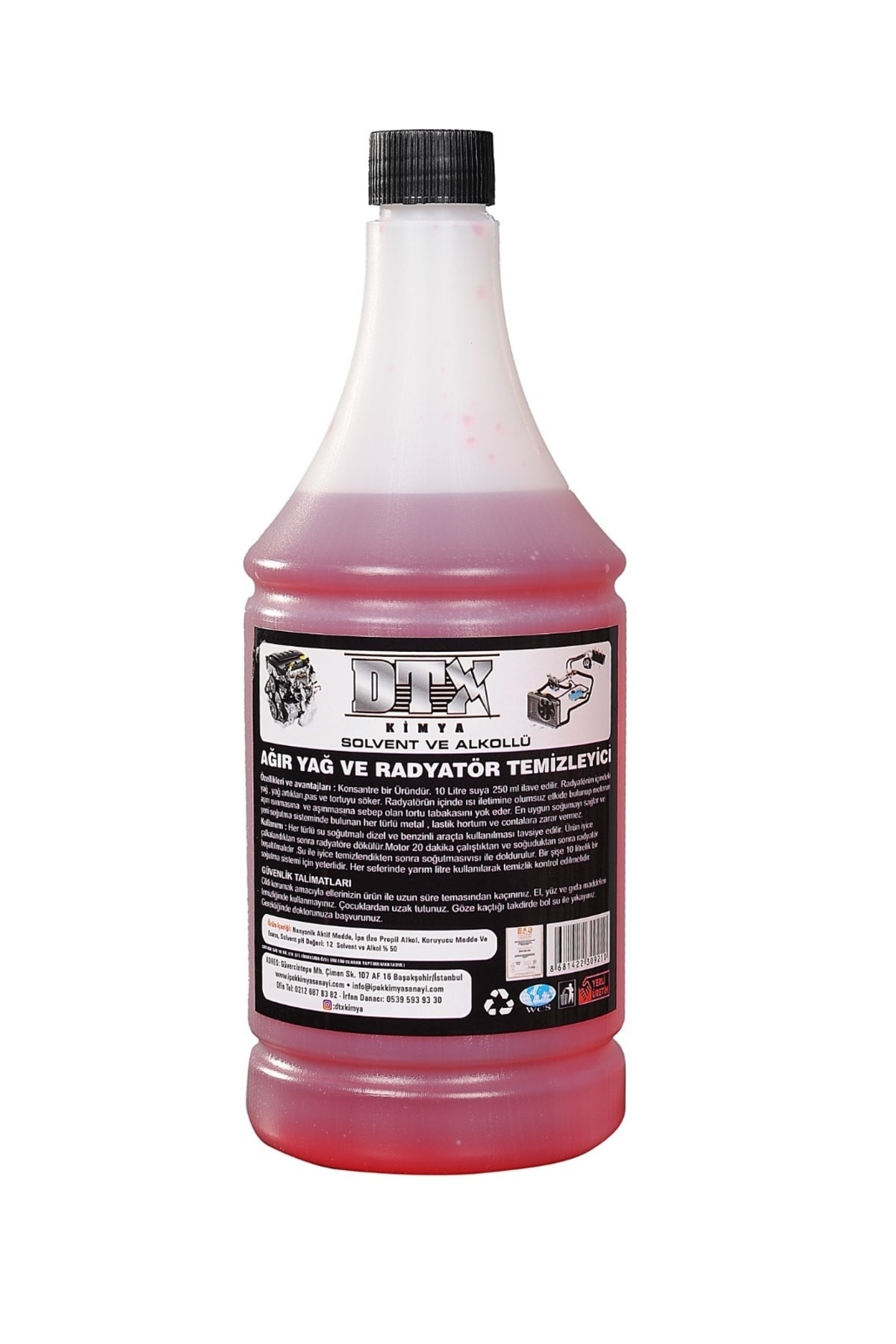 Solventli Intercooler Ve Turbo Sistemi Temizleyici 1l