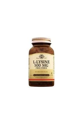 L-lysine 500 Mg 50 Tablet 033984017009