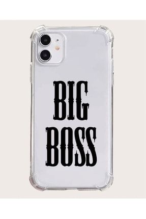 Iphone 11 Uyumlu Kılıf Big Boss Desenli Köşeli BA-Köşeli-Baskı-ip11