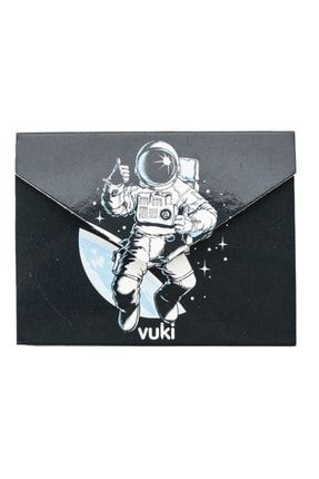 Vuki Mektup Şeklinde Çıtçıtlı Mini Astronot Defter 856010039