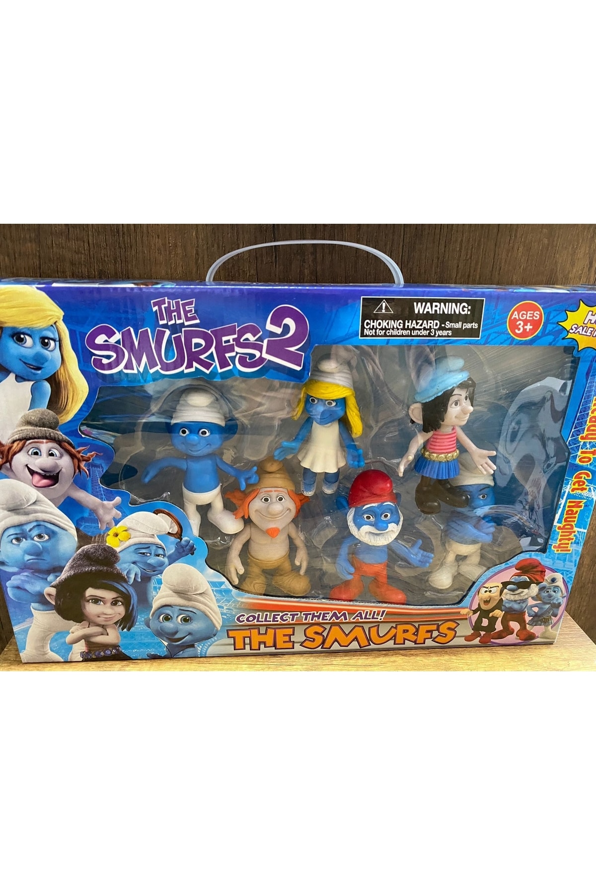 scntoys-مجموعة ألعاب السنافر مكونة من 6 شخصيات السنافر 2 مجسم سيرينبابا سنفورة السنافر السنافر 5