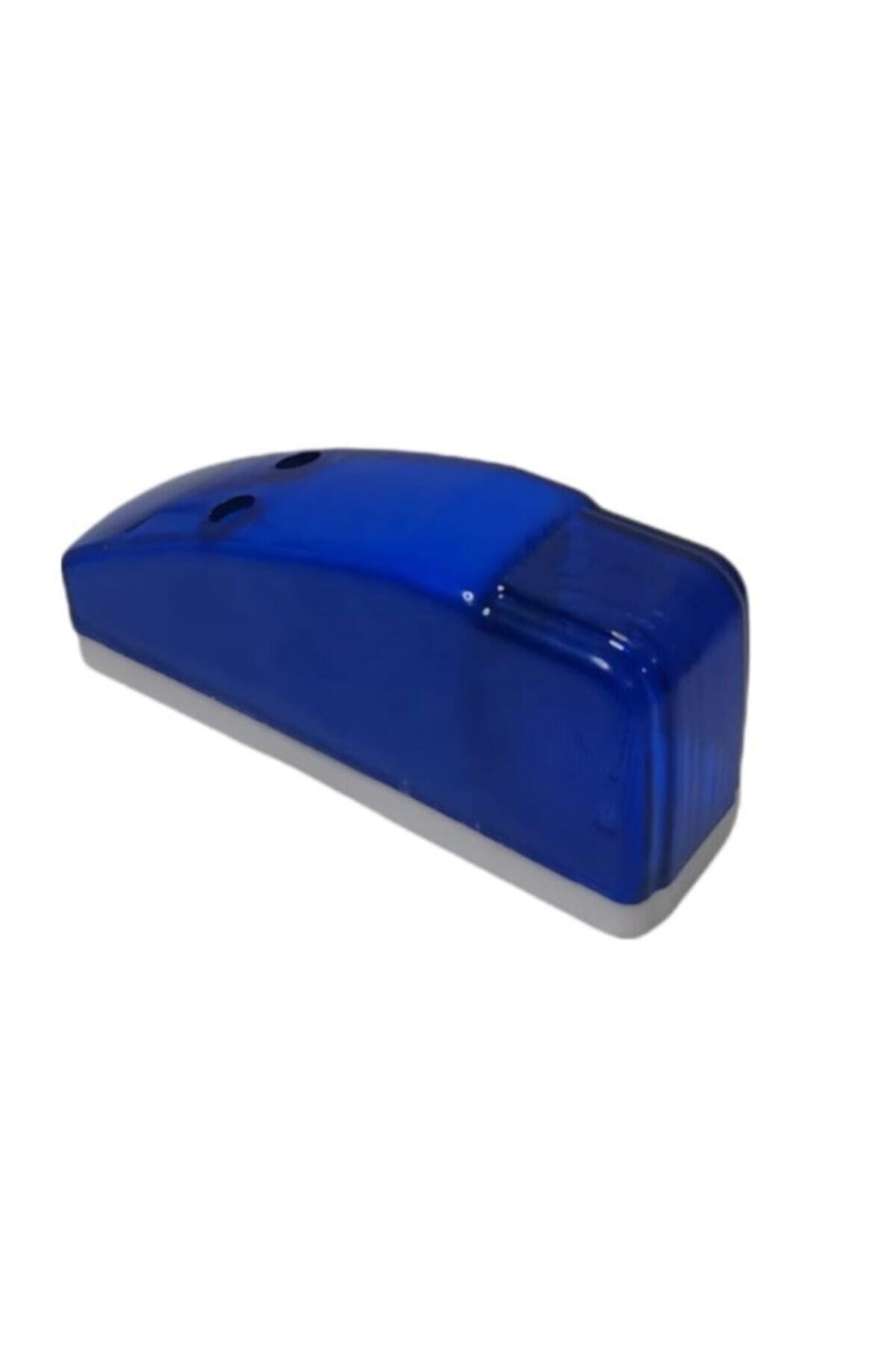 AHMET OTOMOTİV 403 Tipi Tepe Lambası Side Marker Ledli Mavi Renk 12-24v