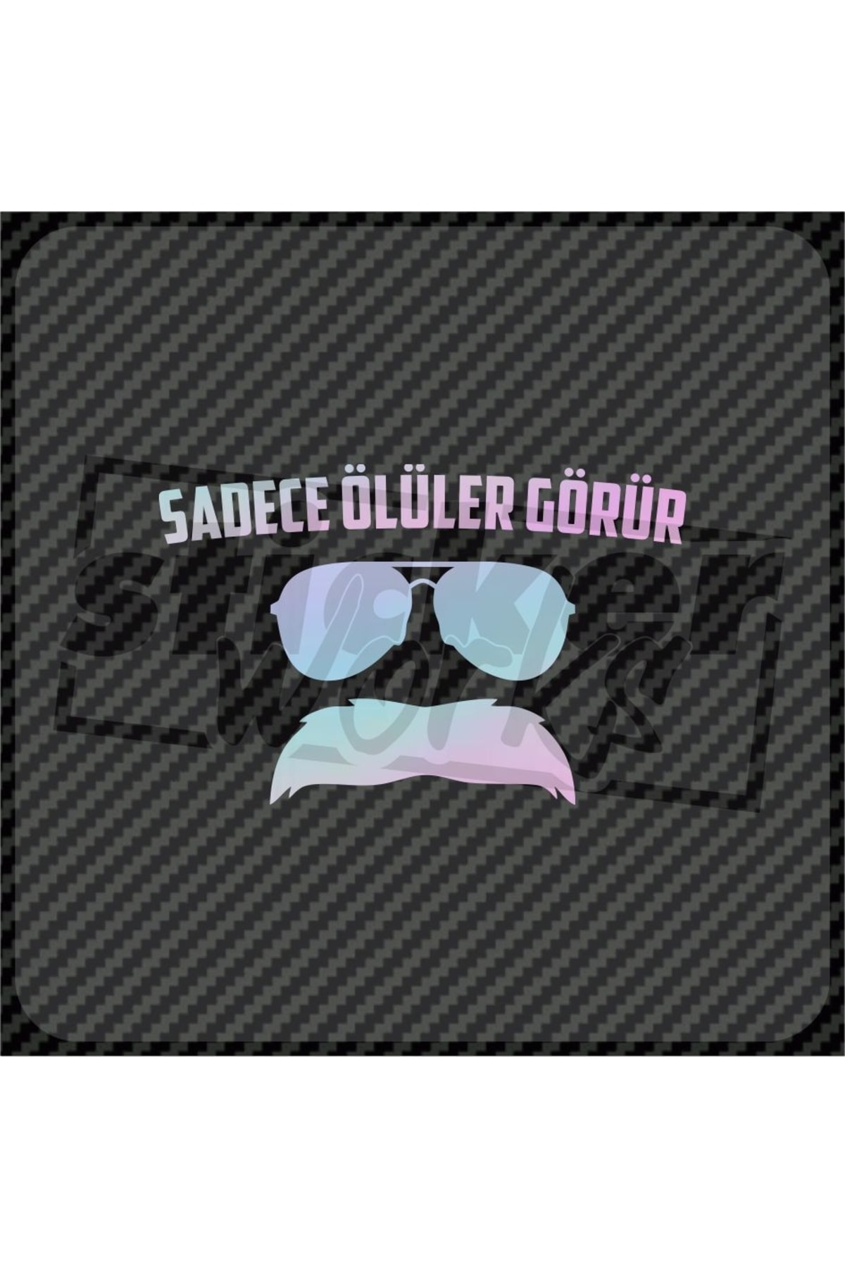 Sticker Works Sadece Ölüler Görür Hologram Sticker Fiyatı, Yorumları