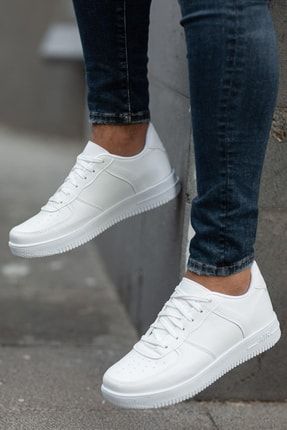 Beyaz - Mgpogba Unisex Sneaker Günlük Yürüyüş Spor Ayakkabı MGPOGBA