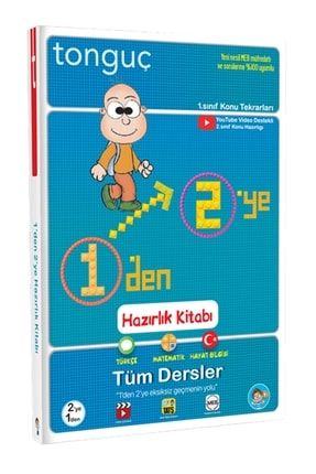 1'den 2'ye Hazırlık Kitabı Türkçe - Matematik - Hayat Bilgisi A1386