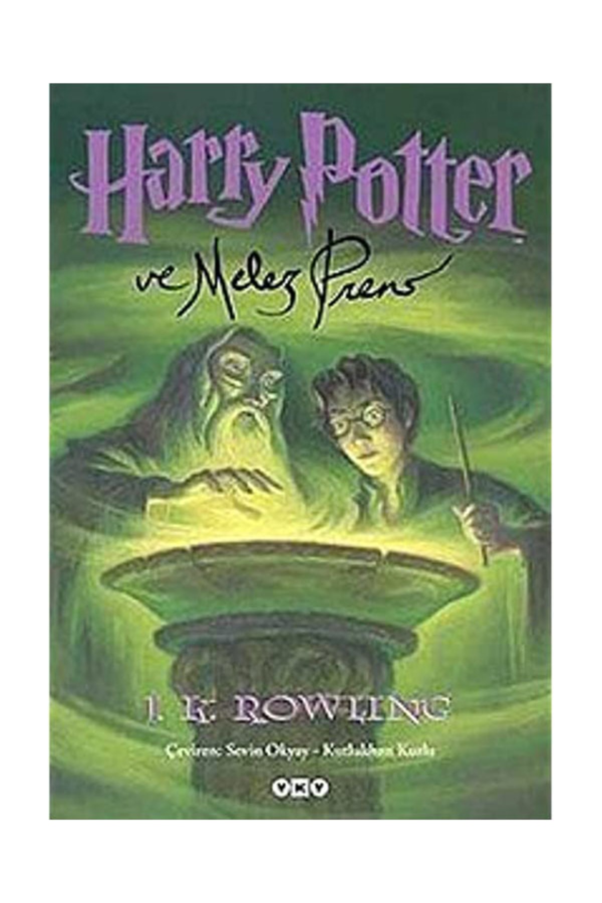 harry potter ve melez prens sesli kitap kapağı