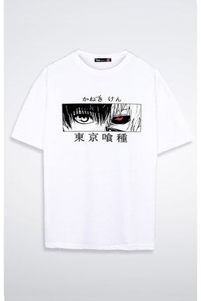 Gojo Baskılı Oversize Anime T-shirt ANT-2528