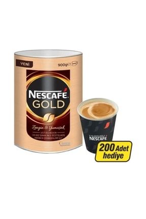 Gold 900 Gr Granül Kahve + 200 Adet Karton Bardak BRBN-GOLD-900+200BARDAK-B