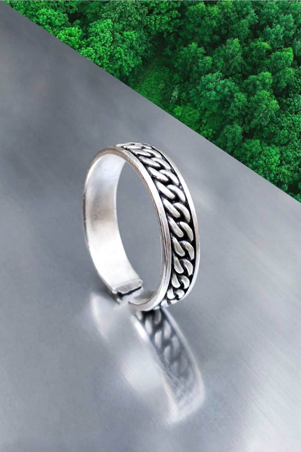 Adjustable rings outlet silver