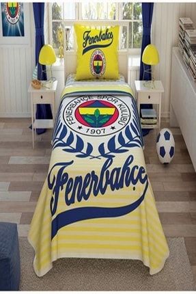 Tek Kişilik Lisanslı Pike Takımı Fenerbahçe Yellow BC102966
