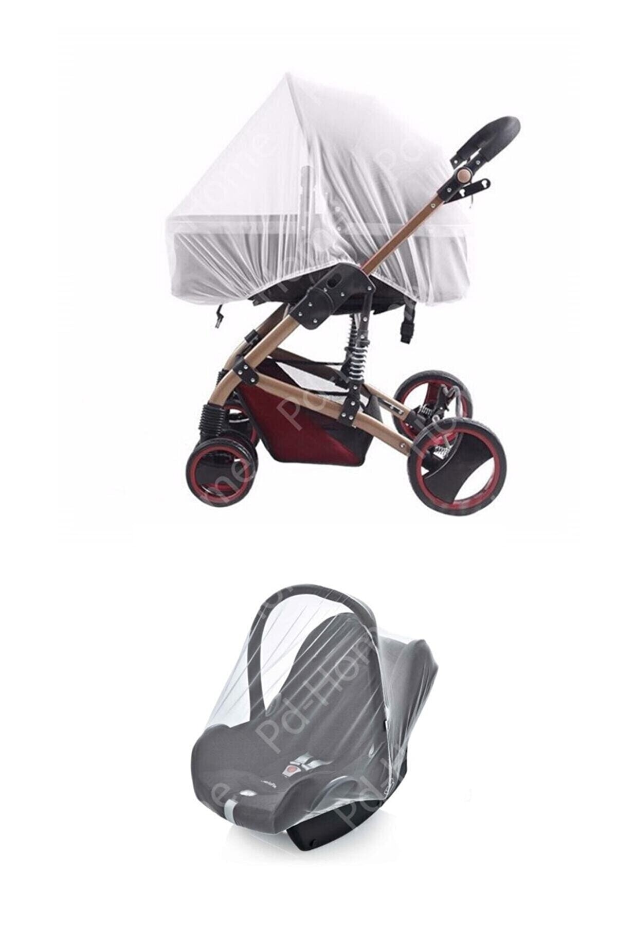 MorBebe Hem Puset Bebek Arabası Hemde Anakucağı Sinekliği 2 Si Uyumludur fotoğrafı 2 (önizleme)