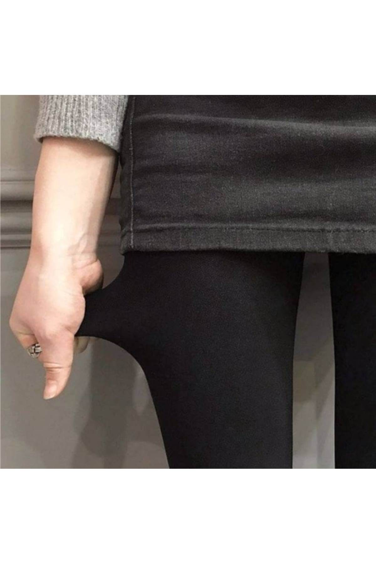 MİSTİRİK Carrara Şekillendirici Etkili Korse Tayt Extra Sıkı Siyah Renk görsel 5