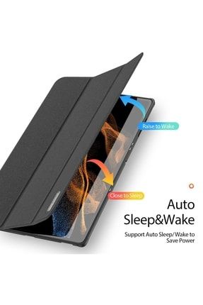 Samsung Tab S8 Ultra 14.6'' (x900/x906) (with S Pen Holder & Auto Sleep Wake Tablet Kılıfı ULT001