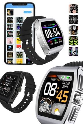 Unisex Smart Watch Akıllı Saat Ios & Android Bluetooth Akıllı Sms Bildirim Nabız Dijital Akıllı Saat blu15a