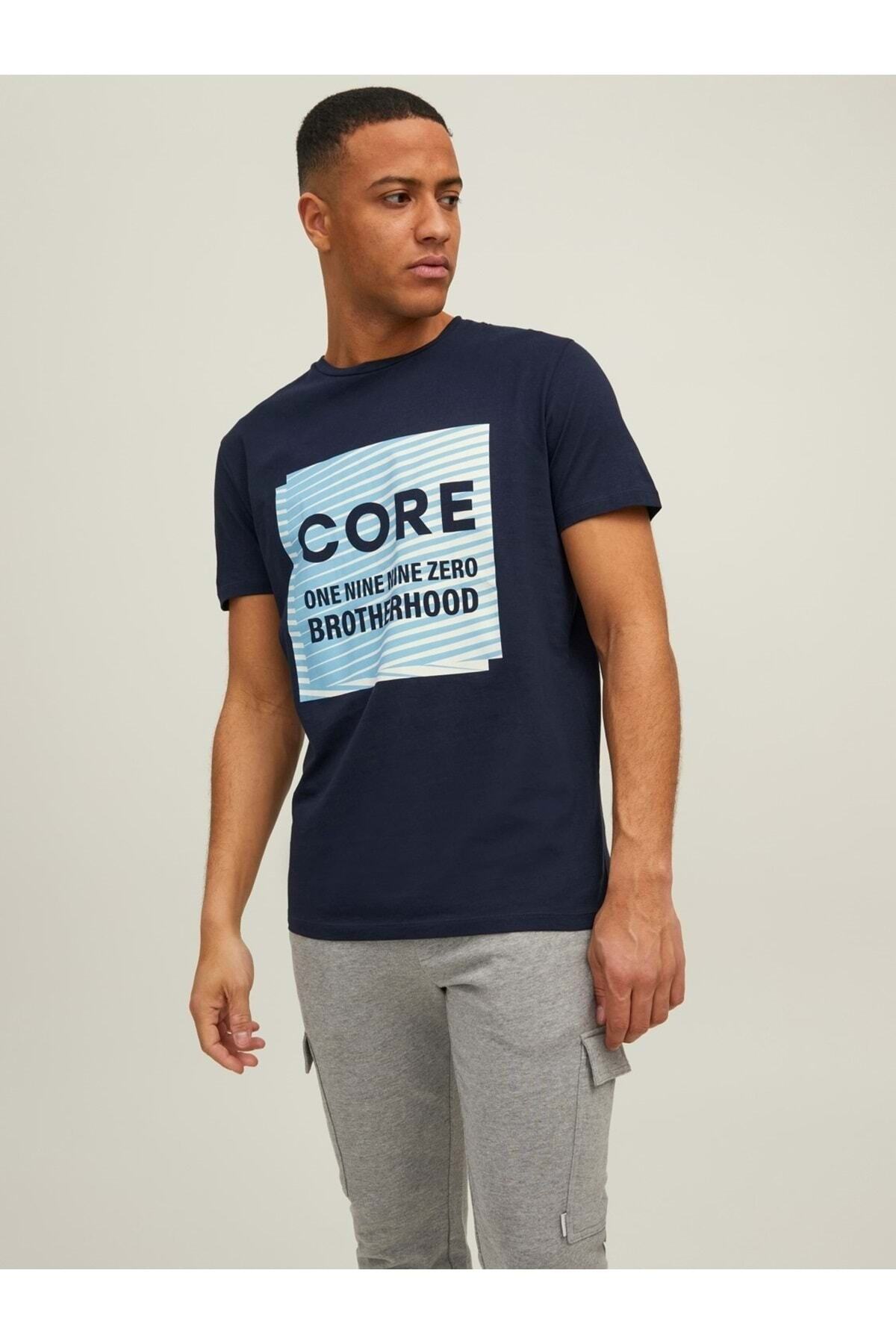 جک اند جونز 12213771 Jcobooster Tee Ss Crew Neck 22 ژوئن تی شرت مردانه