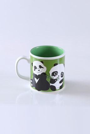 10 Cm Panda Model Kupa Çift Renkli BUKETİN-EVİ-355