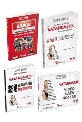 Kpss 2022 Güncel Bilgiler- Vatandaşlık Ders Notu- Soru - Deneme 4 Kitap Hoca Kafası gross1859