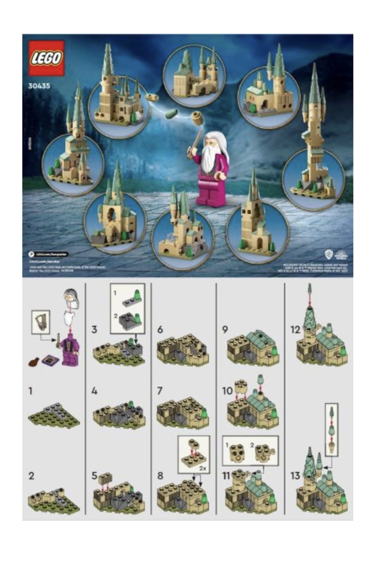 LEGO-Harry Potter 30435 Build Your Own Hogwarts Castle (67 Pieces) 2