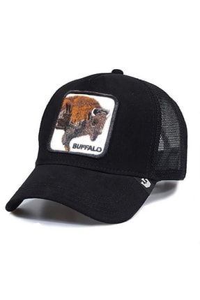 Buffalo Bufalo Figürlü Unisex Siyah Şapka TYC00474883743