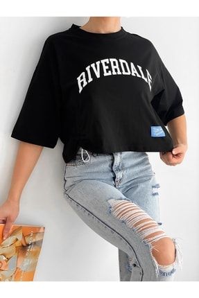 Kadın Riverdale Baskı Detaylı T-shirt GFM555