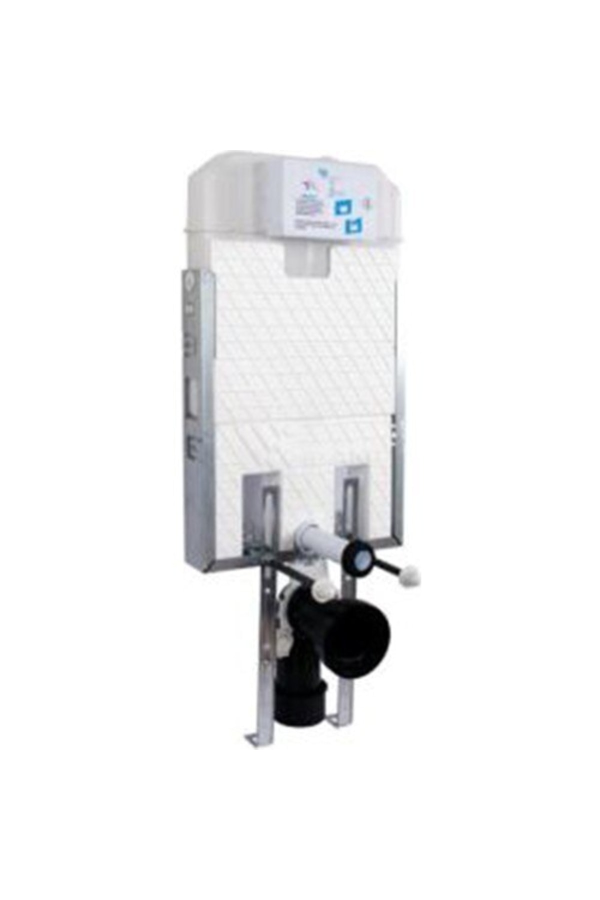 Visam Beyaz Slim 80 Asma Klozet Gömme Rezervuar Buton Hariç