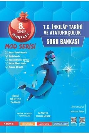 Nartest 8. Sınıf Mod T.c. Inkılâp Tarihi Ve Atatürkçülük Soru Bankası 9786257865364