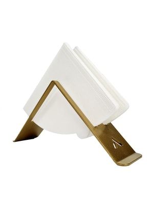 Filtre Kahve Kağıdı Tutucu Stand Aparatı Dekoratif Metal Peçetelik 20FLTRESTND01